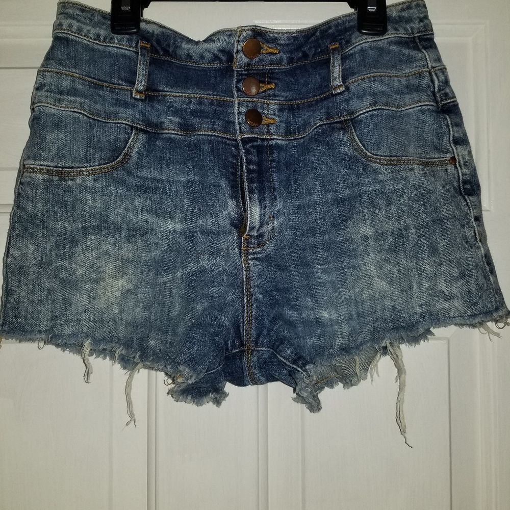 High waisted shorts